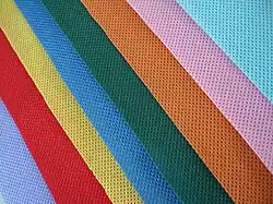 Vzorky vyrobené technologií spunbond