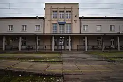 Budova nádraží v roce 2024