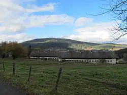 Křemelná ze sedla nad Srním