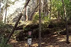 Úpatí Stříbrného vrchu