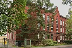 Jižní strana budovy