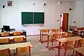 Třída v prvním patře školy