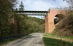 Železniční viadukt u Střelic
