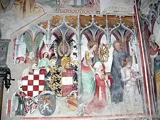 Donátoři s patrony, St. Paul im Lavanttal