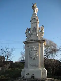 Jan Jiří Pinsel, socha sv. Jana Nepomuckého, Bučač, Ukrajina (kopie)