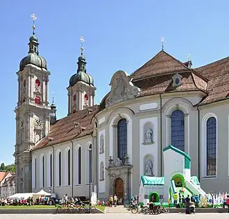 Katedrála v opatství svatého Havla