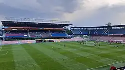 Interiér stadionu (srpen 2020)