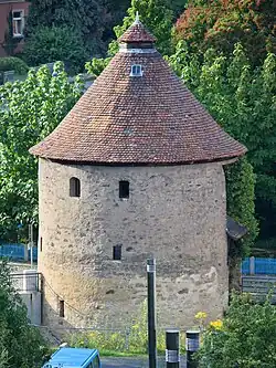 Písařská bašta z jihu