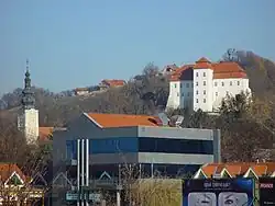 Centrum Lendavy s hradem