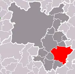 Šťáhlavy na mapě