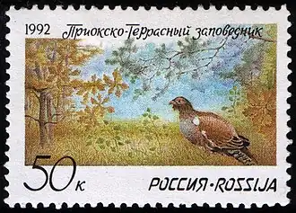 Ruská známka (1992)