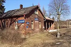 Železniční zastávka Lvová