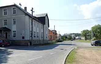 Silnice II/456 ve Staré Červené Vodě