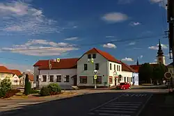 Stará Říše, střed obce