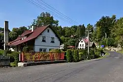 Západní část vesnice