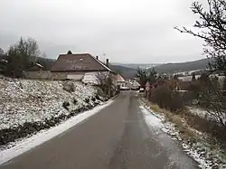 Příjezd do Starého od jihu