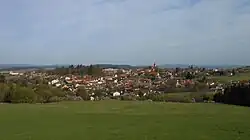 Pohled na obec