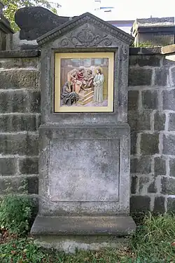 První zastavení křížové cesty