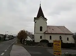 Staré Místo, Kostel svatého Františka Serafinského.jpg