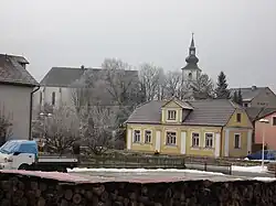 Farní kostel Nanebevzetí Panny Marie ve Starém Městě pod Landštejnem.