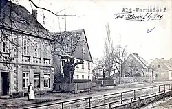 Hostinec U lípy a řeznictví ve Starých Verneřicích, 20. léta 20. století