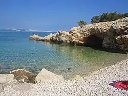 Pláž ve Staré Novalji