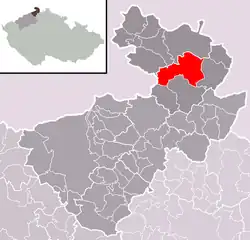 Staré Křečany na mapě