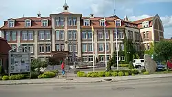 Historická budova okresního úřadu v Starogardu Gdańském