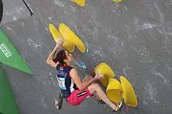 Staša Gejo na SP 2017 v boulderingu, Mnichov