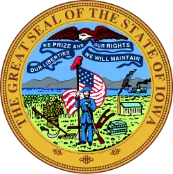 Pečeť amerického státu Iowa