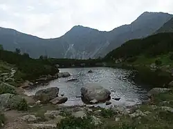 Pleso od naučné stezky