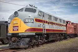 Zachovaná lokomotiva F3