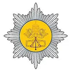 Znak papežské vznešené gardy