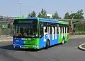 Irisbus Crossway LE na lince 263 v barvách Europarku, Depo Hostivař, červen 2010