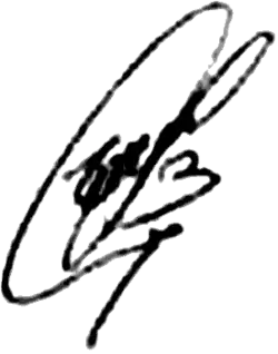 Stepan Kubiv, podpis