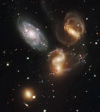 Stephanův kvintet, Hubbleův dalekohled 2009