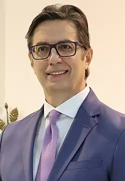 Stevo Pendarovski Стево Пендаровски (29. října 2023)