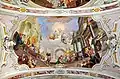 Stropní malba v kostele