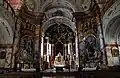 Vnitřní interiér kostela