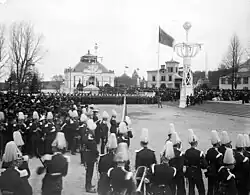 Stockholmská výstava, slavnostní zahájení, 15. května 1897