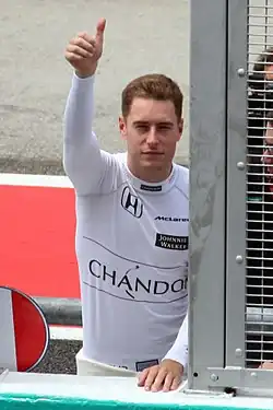 Stoffel Vandoorne v roce 2017