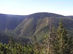 Stoh přes Dlouhý důl