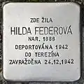 Hilda Federová, manželka