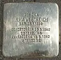 Stolperteine Irma Westreich