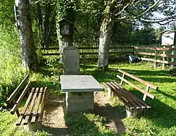 Stoupa, pomník zaniklé osady na katastru Stará Knížecí Huť v okrese Tachov