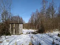 Vojenská strážní budka mezi Hermesovým Mlýnem a Heřmánkami