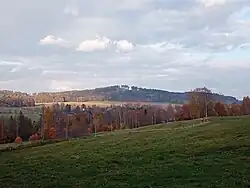 Pohled od Liščích kamenů