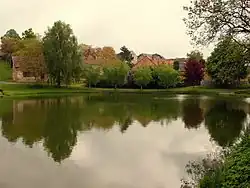 Strážnice – rybník na návsi