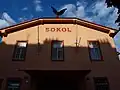 Strašnická sokolovna - vstup