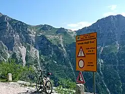 Strada degli Eroi a Porte di Pasubio